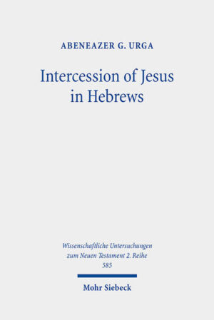 Recent scholarship on Hebrews has focused on Christ's sacrifice, resurrection, atonement, and priesthood. Though these discussions focus on the pre-and-post ascension mediatorial role of Jesus, there has been minimal attention paid to "intercession" as the present mediatorial task of Jesus in heaven. In this volume, Abeneazer G. Urga examines the background and nature of Jesus' heavenly intercession in the Epistle to the Hebrews. He demonstrates that the author of Hebrews has primarily depended on the LXX and some texts of the New Testament-while remaining cognizant of the theme of intercession in Second Temple Literature-in the formulation of the motif of Jesus' high priestly intercession. Urga also argues that Jesus' heavenly intercession is vocalis et realis , and that his intercession is made in order to procure help and the forgiveness of sin for God's people in their time of need.