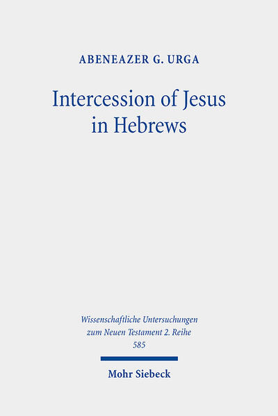 Recent scholarship on Hebrews has focused on Christ's sacrifice, resurrection, atonement, and priesthood. Though these discussions focus on the pre-and-post ascension mediatorial role of Jesus, there has been minimal attention paid to "intercession" as the present mediatorial task of Jesus in heaven. In this volume, Abeneazer G. Urga examines the background and nature of Jesus' heavenly intercession in the Epistle to the Hebrews. He demonstrates that the author of Hebrews has primarily depended on the LXX and some texts of the New Testament-while remaining cognizant of the theme of intercession in Second Temple Literature-in the formulation of the motif of Jesus' high priestly intercession. Urga also argues that Jesus' heavenly intercession is vocalis et realis , and that his intercession is made in order to procure help and the forgiveness of sin for God's people in their time of need.