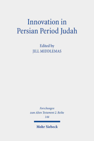 The essays in this volume, which has emerged from the Persian Period Seminar of the Society of Biblical Literature, explore biblical and comparative evidence to show how the Iron Age institutions of monarchy and temple shifted in both form and function in the Persian period. The weight given to the Davidic monarchy and Jerusalem temple in the historiography of the Hebrew Bible/Old Testament invites a new examination of attitudes towards the same in Achaemenid Yehud in comparative perspective. The essays uncover new attitudes relating to the monarchy and cultic site as well as the influence, but also rejection of, Persian ideas and contribute to scholarly interest in the extent of Persian influence on the literature of ancient/biblical Israel. As such, the volume participates in, lays the groundwork for, and also shapes discussions of Persian period Yehud and its literature.