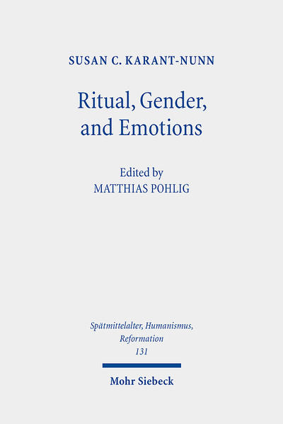 This volume presents important essays by Susan C. Karant-Nunn for the first time in collected form. The essays deal with the social and cultural change triggered by the Reformation and investigate its influence on gender relations, rituals, and emotions. Often in critical dialogue with sociological and anthropological theories, but at the same time very close to the sources, the author analyses how the religious change of the Reformation was implemented in practice, what problems arose in the process, and how the diverse early modern living environments changed as a result of the Reformation.