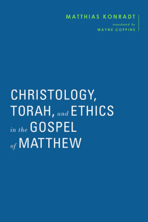The tenth and final volume in the Baylor-Mohr Siebeck Studies in Early Christianity series, brings together seven of Matthias Konradt's most important essays on the Gospel of Matthew. Together they highlight key themes of this major early Christian text and demonstrate its formative role in shaping both the identity and theology of the growing Christian movement. Matthias Konradt presents the main points of controversy in recent scholarship on the relationship of the Matthean community to Judaism, identifies the interpretive problems that underlie the disagreements, and deals with central aspects of Matthean Christology. The author works out his sophisticated understanding of Matthew's Torah hermeneutic, giving special attention to the interpretation of the antitheses in the Sermon on the Mount and to Matthew's reception and interpretation of the decalogue. Published in North America by Baylor University Press, Waco.