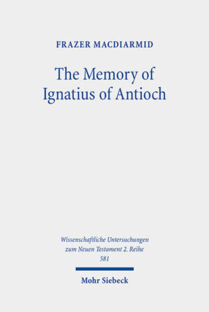 The concept of 'memory' provides remarkable insight into the early second-century bishop and martyr Ignatius of Antioch. In this work, Frazer MacDiarmid seeks to explore the nature of this insight and unpack its significance. Ignatius' rich literary legacy and personal preoccupation with remembering make him uniquely suited among early Christians to be unlocked by the key of memory. As is becoming increasingly recognised, remembering in community is central to the development of the early church, its theology and self-understanding. This volume is structured around three related questions: What is the nature of the memories inherited by Ignatius and his communities, and how are they engaged in the rhetorical and polemical context of his letters? How does Ignatius construct himself as a figure to be remembered by Christian interpreters? And how was Ignatius in fact memorialised in early Christian history?