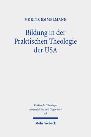 Die US-amerikanische Praktische Theologie ist dem Anliegen verschrieben, Menschen in ihrer Selbständigkeit als Interpretinnen und Interpreten ihres Glaubens zu stärken. Insbesondere erforscht sie die bildsame Begegnung mit akademischer Theologie in Hochschulen und Kirchengemeinden-die Chiffre dafür lautet "Theological Education". In dieser Studie legt Moritz Emmelmann dar, unter welchen disziplingeschichtlichen Bedingungen Bildung in den 1980er Jahren zu einem zentralen Thema Praktischer Theologie in den USA avancierte. Vor diesem Hintergrund rekonstruiert er die methodologischen, enzyklopädischen, und bildungsbezogenen Konzeptionen Edward Farleys und Don S. Brownings. Es tritt ein Verständnis von Theological Education als intellektuelle, handlungsorientierende und personengerechte Bildung hervor, das der Religionspädagogik transatlantische Gesprächsmöglichkeiten eröffnet und Grund gibt zu neuem Elan bei der Arbeit an einer Hochschuldidaktik der Theologie.