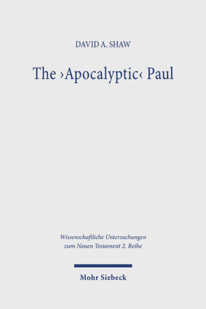 The most common critique of the so-called 'apocalyptic' reading of Paul has been terminological in nature, since the term is taken to imply a relationship to Jewish apocalypses. Yet advocates of the apocalyptic Paul use the term to signal a connection to an interpretive genealogy-primarily descended from Ernst Käsemann and J. Louis Martyn-and to affirm a set of theological convictions in relation to Paul's gospel. This invites a different engagement with the apocalyptic reading of Paul, leaving aside questions of nomenclature to explore those genealogical claims, and to examine how well those theological convictions are grounded in Paul. Therefore, David A. Shaw analyses contemporary accounts of the apocalyptic Paul in relation to the interpretive tradition with which they identify, and in relation to Romans 5-8, which has become the locus classicus of apocalyptic readings of Paul.