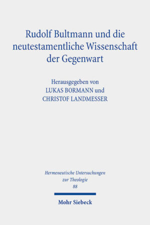 Die Mehrzahl der Beiträge des vorliegenden Bandes geht auf Vorträge und Diskussionen des General Meeting der Studiorum Novi Testamenti Societas/Society for New Testament Studies 2019 in Marburg zurück, die für die Publikation weiter ausgearbeitet wurden. Sie wurden durch Beiträge namhafter internationaler Neutestamentlerinnen und Neutestamentler ergänzt. Im ersten Teil werden die Geschichte und die gegenwärtige Bedeutung der Entmythologisierung und der existentialen Interpretation neu beleuchtet. Im zweiten Teil werden die exegetischen Beiträge Bultmanns zu den synoptischen Evangelien, Paulus und Johannes rekonstruiert und auf ihre gegenwärtige Bedeutung befragt. Im Ergebnis wird deutlich, dass der Ausgangspunkt und das Ziel der theologischen Exegese Bultmanns bis heute eine Herausforderung und wesentliche Anregung für die Exegese der Gegenwart darstellen.