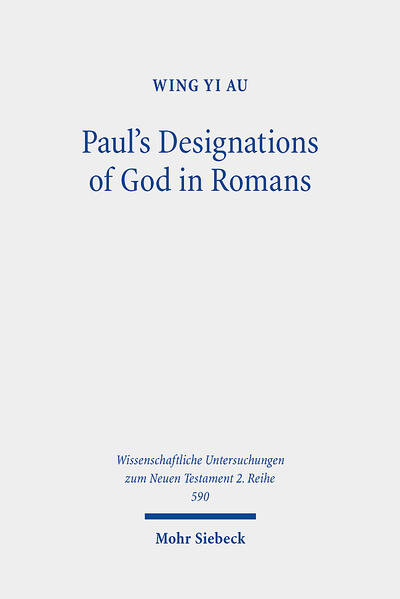 In this book, Wing Yi Au investigates Paul's different ways of characterizing "God" in Romans. By comparing and contrasting Paul's designations with his Jewish and pagan contemporaries, the author argues that Paul creatively reinterprets and adapts the socio-linguistic resources of divine epithets to justify the incorporation of Gentiles. It is found that Paul's divine designations in the letter trace God's essential salvific activities. For Paul, the God of Israel, especially in the Old Testament and Romans, never falters in fulfilling his role as the Father, redeemer, justifier, reviver, mercy-giver, and warrior who creates, rescues, and restores his people. Meanwhile, Paul's designations put special emphasis on the inclusion of Gentiles in God's plan of salvation.