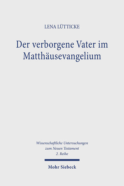 Das Matthäusevangelium spricht vorzugsweise von Gott als "Vater in den Himmeln". Wie verhält sich dazu die eigentümliche Rede vom "Vater im Verborgenen", die in den Rahmenversen des Vaterunsers dreifach begegnet? Lena Lütticke bietet eine monographische Auseinandersetzung mit Mt 6,1-6.16-18 auf der Grundlage dieser Gottesprädikation. Darin wird deutlich, dass der Text eine theologische Gegenwartsaussage trifft, nicht also Gottes Verborgenheit, sondern seine Zugewandtheit betont. Der "Vater, der im Verborgenen ist und im Verborgenen sieht" ist eine spezifische Nuancierung, die den grundsätzlich transzendenten "himmlischen Vater" in einem abstrakten Raum lokalisiert, in dem (nur) er präsent ist und sehen kann. Diese Vorstellung von Gottespräsenz liegt auch der matthäischen Gebetstheologie zugrunde, die im Kontext von Mt 6 didaktisch vermittelt und im weiteren Verlauf des Evangeliums am Beispiel von Jesu Gebetspraxis narrativ entfaltet wird.