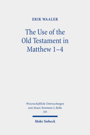 In this book, Erik Waaler discusses how Matthew uses the Old Testament in Matthew 1-4 to describe Jesus as the Christ. He debates the intricate system of changes that occur when a text is moved from one literary context to another and criticizes the current terminology of quotation, allusion, and echo for being too simplistic. Issues like worldview, metalepsis, different sociological, historic and linguistic contexts and development all have to be taken into consideration, he argues, as do the influence of both traditional interpretations known to Matthew and his primary audience as well as the intentional and unintentional changes this interaction causes. These different methodological approaches are then applied to the study of recontextualization of the Old Testament in Matthew 1-4.