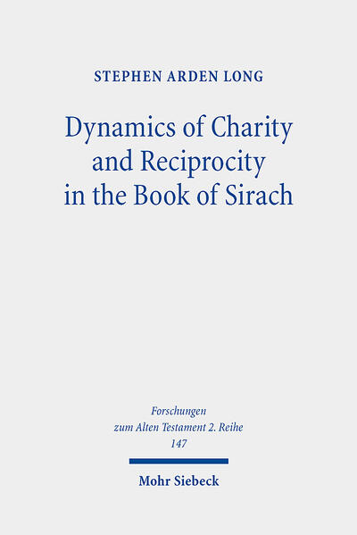 In this study, Stephen Long explores the role of reciprocity and gift exchange in the wisdom-instruction of Ben Sira, contextualizing the sage's prescriptions in relation to comparative data from Greco-Roman antiquity and his own teaching on "charity". While tangible human returns are the normal expectation in response to acts of generosity, Ben Sira is seen to have inflected this cultural expectation in a uniquely Jewish and theological manner. First, sacrifice is understood as a "gift" for the deity, a gift which the God of Israel will "repay"