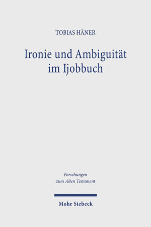 Ironie und Ambiguität spielen in neueren Untersuchungen und Kommentaren zum Ijobbuch eine nicht unbedeutende Rolle. Tobias Häner macht diese beiden Aspekte des Texts zum Mittelpunkt seiner Studie. Übertreibungen und das Ausmaß an Wiederholungen stellen in der Prologerzählung Anzeichen von pragmatischer Unaufrichtigkeit dar, die auf Endtextebene die ironischen Gehalte in den weiteren Buchteilen vorbereitet. Im poetischen Teil des Buches sind ironische Sinnspitzen vor allem in den Ijobreden zu verorten. Intradiegetisch werden dabei durch teilweise leicht verfälschte Zitate und Anspielungen die Argumente der Freunde rhetorisch untergraben, extradiegetisch lässt sich eine Ironisierung der Gebetssprache der Psalmen ausmachen. In den Gottesreden wird dagegen umgekehrt Ijob zum Ziel der Ironie, die zusammen mit den Ambiguitäten auf die Begrenztheit menschlichen Erkenntnisvermögens verweist.