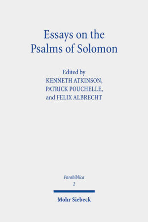 The Psalms of Solomon, a collection of 18 Jewish psalms from the Second Temple period, have long been a fascinating topic for scholarship. In this volume, leading scholars from a range of disciplines offer new insights into the cultural background, literary form, theological themes, and reception history of the Psalms of Solomon. The essays address a range of topics, including the origin of the text in Palestinian Judaism, the temple in the Psalms of Solomon, and the question of its canonical status.