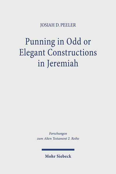 Ancient Near Eastern scribes from Egypt to Mesopotamia, including Israelite scribes of the Hebrew Bible, create infelicitous or symmetric elements in their textual production. By their form, these elements communicate beyond the textual and semantic levels for rhetorical and literary purposes. "Meta-textual semantics" is a widespread scribal device in the ancient world, and ancient audiences and exegetes (e.g., rabbinic, medieval Jewish and Christian exegetes, and Masoretes) properly appreciated it, but it is underappreciated in modern interpretations of the Hebrew Bible. Using Prov 1:1-7 as a paradigm, Josiah D. Peeler explores elements in Hebrew Jeremiah usually considered secondary because of their odd or well-formed nature, to demonstrate that they exemplify a contextual theme.