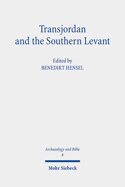 Previous research has treated the Transjordanian regions-from the early Iron Age I to the Hellenistic period-as a geographically and/or culturally marginal area. The contributors of this volume demonstrate that the Transjordan was integrated beyond the Southern Levant into the Mediterranean, Egypt, and Mesopotamia. They deal with the unresolved questions surrounding Transjordan and its influence on religious and cultural history. In particular, this volume is the first to deal with Transjordan in the Persian period from a multi-disciplinary perspective-a period that has been ignored almost completely in current research, in favor of the Iron Age. With contributions from archaeology, Hebrew Bible studies, social and cultural history, Assyriology, ancient history, and religious history, this work provides a comprehensive and precise treatment of the topic.