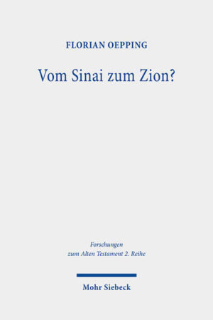 Die neuere Pentateuchforschung hat die Annahme einer uralten Sinaitradition ins Wanken gebracht. Florian Oepping zeichnet davon ausgehend das Verhältnis der Gottesbergüberlieferungen an einer Vielzahl von Texten im Alten Testament nach. Während die Gottesbergvorstellungen im Nordreich Israel vor allem durch das Motiv der Theophanieschilderung geprägt sind, bilden sich im Südreich Juda die Anfänge der Zionstheologie heraus. In exilischer und nachexilischer Zeit kommt es dann insbesondere in Jerusalem zur Ausgestaltung sowohl der Sinaitradition als auch der Zionstheologie. Die Verhältnisbestimmung „Vom Sinai zum Zion“, wie sie im Alten Testament präsentiert wird, lässt sich auf der Basis der Ergebnisse der vorliegenden Studie nicht halten-vielmehr treten die beiden Gottesbergtraditionen in einen literarischen Dialog.