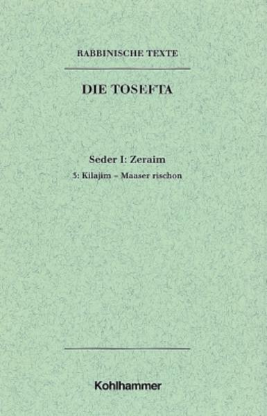 Der Traktat Kilajim ("Verbotenes Zweierlei") definiert Fall für Fall, vom hohen Niveau des Gartenbaus zeugend, worauf sich die Mischungsverbote der Tora für Flora und Fauna erstrecken und wie sie in der Praxis zu handhaben sind. Wie die Priesterhebe gleichsam als Pachtzins gilt, den der Bauer für das ihm von Gott zur Verfügung gestellte Land zu entrichten hat, so auch der Erste Zehnt, der nach dem tannaitischen Ideal den Leviten zusteht. Während der Traktat Terumot von der Reinheit der Hebe und ihrer Bewahrung handelt, sucht der Traktat Maaser rischon/Maaserot zu klären, wann und unter welchen Umständen die Abgabepflicht eintritt.