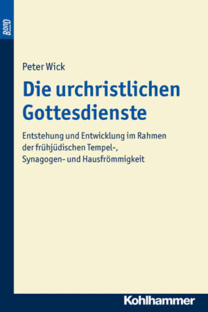 Dieses Buch erhalten Sie als BonD-Ausgabe der 2. Auflage von 2003. Dabei handelt es sich um einen Nachdruck des vergriffenen Originaltitels-hergestellt auf Bestellung, mit einem hochwertigen Digitaldruckverfahren. In dieser Untersuchung wird die Entstehung der urchristlichen Gottesdienste durch die angemessene Berücksichtigung der antik-mediterran jüdischen Frömmigkeit plausibel dargestellt und theologisch interpretiert: Christliche Hausversammlungen und Mahlgemeinschaften entwickelten sich neben wortzentrierten Versammlungen mit eher synagogalem Charakter. Die Scheu vor der Zentralisation des jüdischen Kults in Jerusalem ließ einerseits eine kultische Ausgestaltung der christlichen Versammlungen in der neutestamentlichen Periode gerade nicht zu