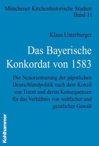 Im Anschluss an das Konzil von Trient (1545-63) verfolgten Papst und Römische Kurie in ihrer Deutschlandpolitik eine nachhaltige Neuorientierung. Ihr erklärtes Ziel war die Durchsetzung der tridentinischen Reform und die Stärkung des bischöflichen Einflusses gegenüber der landesherrlichen Gewalt vor allem im katholisch gebliebenen Südosten des nunmehr konfessionell gespaltenen Heiligen Römischen Reiches, und hier zunächst im Herzogtum Bayern als dem "katholischen Vorort" des Reiches. 1583 gelang es dem päpstlichen Nuntius Felician Ninguarda nach langem und hartem Verhandeln, dem Landesherrn Herzog Wilhelm V. eine für die bischöfliche Gewalt günstige Vertragsregelung abzuringen: das formell zwischen dem Herzog und den "exterritorialen" bayerischen Fürstbischöfen abgeschlossene Bayerische Konkordat vom 5. September 1583. Dieses Vertragswerk blieb nicht nur über mehr als 200 Jahre hindurch die Grundlage des bayerischen Staatskirchenrechts, sondern wirkte als eine Art Mustervertrag auch beispielgebend für ähnliche Übereinkünfte zwischen Bischöfen und katholischen Landesherren anderer Territorien im Reich, insbesondere in den Habsburger Erblanden.-Für die katholischen Gebiete im Reich kann somit eine zumindest partielle antiabsolutistische Sonderentwicklung abgeleitet werden-in Abhebung von dem heute gängigen Konfessionalisierungsparadigma.