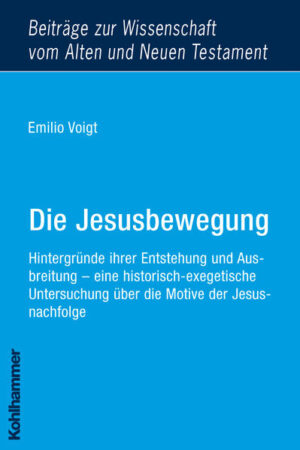 Welche Motive haben bewirkt, dass Menschen bei Jesus Hilfe suchten oder sich seiner Bewegung angeschlossen haben und ihm nachgefolgt sind? Und welchen Einfluss hatte der historische und gesellschaftliche Hintergrund des antiken Palästina auf die Jesusbewegung? Im Horizont dieser Fragen werden drei Motivkreise besonders beleuchtet: Krankheit und Heilung (Jesus als Heiler und Exorzist)