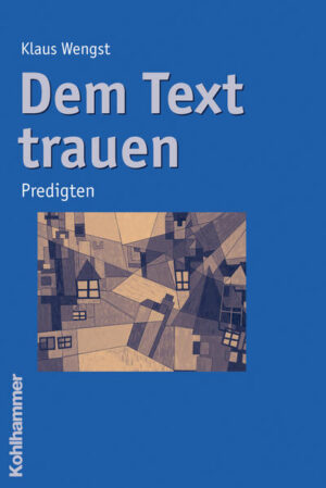 Den über 50 Predigten dieses Bandes stehen Überlegungen zum Predigen mit autobiographischen Anmerkungen voran. In ihnen und in den Predigten selbst gibt Klaus Wengst vor allem seiner Grunderfahrung beim Predigen Ausdruck, dass dem Text getraut werden kann. Auf die Bibeltexte ist Verlass