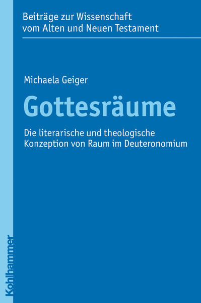 Die deuteronomische Theologie lässt sich als Theologie des Raumes buchstabieren. Die Befreiung aus Ägypten und die Gottesworte vom Horeb sollen in alltäglichen Räumen, im Umgang mit Haus- und Torgemeinschaft, verwirklicht werden. Während der Feste an dem Ort, den Jhwh erwählen wird, werden sie feiernd vergegenwärtigt. Die deuteronomischen Raumkonzepte entstehen aus der Kombination von raumschaffenden Handlungen und Vorstellungen. Mit der Raumtheorie der Soziologin Martina Löw gelingt es Michaela Geiger, diesen Prozess der Raumproduktion analytisch zu erfassen. Alle Raumkonzepte werden nicht geographisch, sondern theologisch charakterisiert: Sie sind mit einer spezifischen Qualität der Gottesbeziehung verbunden und können darum als "Gottesräume" bezeichnet werden.