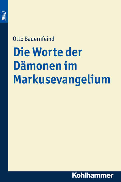 Dieses Buch erhalten Sie als BonD-Ausgabe der Originalausgabe von 1927. Dabei handelt es sich um einen Nachdruck des vergriffenen Originaltitels-hergestellt auf Bestellung, mit einem hochwertigen Digitaldruckverfahren. Die Dämonen, denen Jesus im Markusevangelium begegnet, bezeugen Bauernfeind zufolge nicht-wie oft angenommen-die Messianität Jesu, da sie als Zeugen überhaupt nicht zu gebrauchen sind: "Wer wegen eines Bundes mit dem Teufel unter Anklage steht, der wird sich zum Erweis seiner Unschuld und seines unversehrten Bundes mit Gott nicht gerade auf das Zeugnis des Teufels berufen." Ihre Funktion ist eine ganz andere: Sie sind die satanischen Gegner Jesu. "Daß auch der Herr auf Erden von ernstesten satanischen Einwirkungen angefochten worden sei, ohne daß sie ihn übermocht hätten, auf dieses Trostmotiv konnte ein urchristliches Evangelium nicht verzichten!"