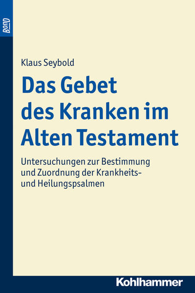 Die Gruppe derjenigen Psalmen, die Krankheit und Heilung zum Thema und zum Entstehungshintergrund haben, ist in doppelter Hinsicht Gegenstand dieser Untersuchung. Grundlegend wird die Frage geklärt, wie und mit welcher Sicherheit Krankheits- und Heilungspsalmen überhaupt als solche identifiziert werden können. Darauf aufbauend sucht die Einzelanalyse der entsprechenden Texte, die rituellen und institutionellen Gegebenheiten zu erhellen, denen diese Psalmen zuzuordnen sind und von denen her sich ihre praktische Funktion und innere Struktur erklärt.