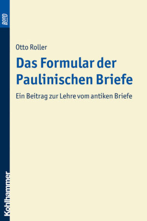 Dieses Buch erhalten Sie als BonD-Ausgabe der Originalausgabe von 1933. Dabei handelt es sich um einen Nachdruck des vergriffenen Originaltitels-hergestellt auf Bestellung, mit einem hochwertigen Digitaldruckverfahren. Der Inhalt: Die Stilkritik und die Grenzen ihrer Anwendbarkeit auf die Echtheitsuntersuchungen der Paulinischen Briefe: Die bisherige Art der Kritik, Stilkritik und diplomatische Kritik. Ausstattung und Formular der antiken Briefe verglichen mit dem der Paulinischen: Die äußere Ausstattung der antiken Briefe. Das Formular. Die Wandlungen des Paulinischen Formulars: Diplomatische Betrachtung. Geschichtliche Betrachtung. Der Charakter der Paulinischen Briefe und ihre Stellung innerhalb der zeitgenössischen Briefgattungen. Ausblick. Exkurse: Die Beteiligung der Mitabsender an den Paulinischen Briefen. Die Eigenhändigkeitsvermerke Pauli. Der Schluß des Römerbriefes. Die Epheseradresse und die Zirkularbriefhypothese. Die Formulare der vorderasiatischen Briefe.