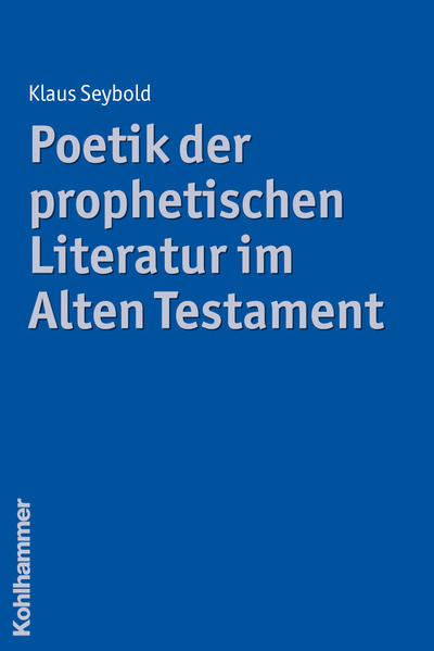 Die in den Prophetenbüchern überlieferten Texte sind nach Hermann Gunkels Urteil "das Gewaltigste unter dem an Gewaltigem so reichen Alten Testament". Sie geben vor, Gottes persönliches Wort zu sein. Die Propheten haben dieses Wort in ihre je eigene poetische Sprachform gefasst und so zunächst mündlich, später auch schriftlich zum Ausdruck gebracht. In über hundert Textanalysen wird das rhetorische Profil und die stilistische Eigenart der prophetischen Worte untersucht, um dem Geheimnis näher zu kommen, was denn in diesen kunstvollen Reden zu hören war.