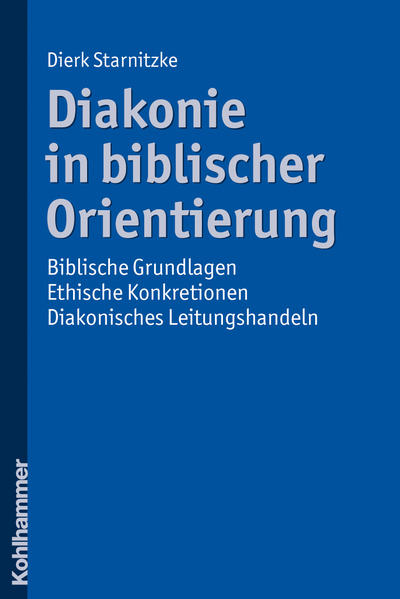 Ausgehend von aktuellen Fragestellungen beleuchtet Starnitzke die biblisch-theologischen Grundlagen für das Selbstverständnis und das Handeln der Diakonie. Die Bedeutungsverschiebung von diakonein "dienen" hin zu "vermitteln" (John N. Collins) wird dabei ebenso untersucht wie das Liebesgebot als Grundprinzip christlicher Ethik. Der Rückgriff auf biblische Grundlagen bietet Orientierung auch in aktuellen gesellschaftlichen Fragen: Handeln im Kontext der Globalisierung, Begründung moderner Menschenrechte, Verständnis von Krankheit und Behinderung, Pränataldiagnostik sowie Vision und Realität einer inklusiven Gesellschaft. Abschließend zeigt Starnitzke Konsequenzen für das diakonische Leitungshandeln auf und stellt exemplarisch den Leitbildprozess der Diakonischen Stiftung Wittekindshof dar.