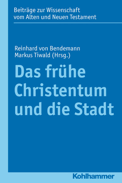 Nach den galiläischen Anfängen ist das Christentum sehr bald zu einer städtischen Religion geworden. Die antike Stadt in ihren verschiedenen Ausformungen und Konzeptionen bildet damit den primären Sinnhorizont der Entwicklung des neuen Glaubens in der hellenistisch-römischen Welt. Bereits Jesus bewegt sich nach Lukas stets in Städten. In der Apostelgeschichte finden wir städtisches Leben, Mietsinseln und sogar Anleihen bei der antiken Reiseführerliteratur. Die paulinische Mission orientiert sich an den Metropolen und Hauptverkehrsadern des römischen Imperiums. Das Christentum erscheint geradezu für die Stadt bestimmt und ist auf städtischem Boden besonders erfolgreich. Konzeptionen der Stadt, beispielsweise der Baumetaphorik, fließen schon bald in Christologie oder auch Ekklesiologie und Eschatologie ein.