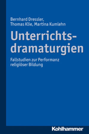 Beim Unterrichten kann man nicht nicht inszenieren. Das beginnt schon bei der Körperhaltung der Lehrperson und gilt für alle Prozesse bewusster oder unbewusster Formgebung und Gestaltung. Lebendiger Unterricht ist auf performative Darstellung angewiesen. Die hier vorgelegten Fallanalysen basieren auf videographierten Stunden aus dem Religionsunterricht und dem Konfirmandenunterricht. Sie stellen erstmals ausführlich dar, wie Performanz als deskriptive Kategorie für die Analyse von Religionsunterricht eingesetzt werden kann. Die auf diese Weise herausgearbeiteten Spezifika werden daran anschließend in religionshermeneutischer, ästhetisch-gestalttheoretischer und kompetenzorientierter Perspektive ausgewertet und so mit der aktuellen Debatte um den Performativen Religionsunterricht verschränkt.