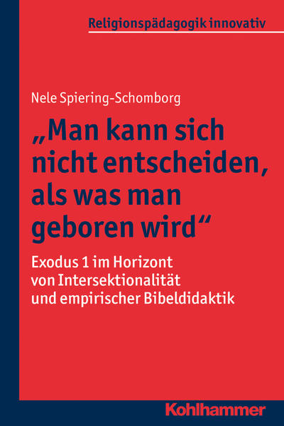 Die Exodusexposition liegt in der Spur atl. Texte, in welchen Gewalt und Ungleichheit z.B. durch die wechselseitige Abhängigkeit von Herkunft oder das Geschlecht von Figuren verursacht werden. Um solche kategorialen Verschränkungen zu analysieren, hat sich in den deutschsprachigen Sozialwissenschaften zunächst die Signatur "intersectionality" durchgesetzt. Obwohl Intersektionalität zunehmend auch Einlass in die Bibelauslegung und ihre Didaktik erhält, steht die Forschung noch am Anfang. Die vorliegende Arbeit setzt hier neue Impulse: Im Rahmen der Untersuchung werden 1. die von Ex 1 ausgehenden "textgeleiteten Prozesse"