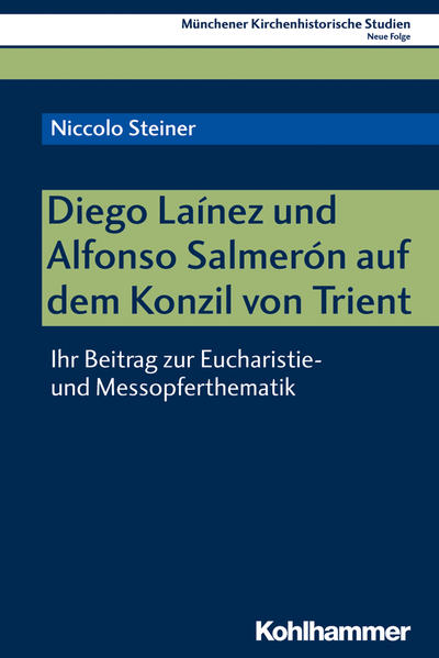 Das Konzil von Trient (1545-1563) war für die Katholische Kirche das zentrale Ereignis des konfessionellen Zeitalters. Die beiden Jesuiten Diego Laínez und Alfonso Salmerón waren die einzigen Theologen, die an allen drei Sitzungsperioden des Konzils teilnahmen. Ihre Beiträge zur Eucharistie- und Messopferthematik stehen, gemeinsam mit den zentralen Themen Schrift und Tradition sowie Rechtfertigung, im Zentrum der Auseinandersetzung des Konzils mit den neu entstehenden Kirchen der Reformation. Der vorliegende Band arbeitet minutiös die Arbeitsweise der beiden Jesuitentheologen und ihren Anteil an den Trienter Dekreten zum Eucharistiesakrament und zum Messopfer heraus und leistet so einen wichtigen Beitrag zur Erforschung des Konzils.