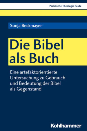 Was machen Menschen mit ihrer Bibel? Wie das Buch Bibel heute in Gebrauch genommen wird und welche Bedeutungen es trägt, untersucht die Autorin ausgehend vom materiellen Gegenstand. Am Beispiel von Bibelbüchern von Pfarrerinnen und Pfarrern nimmt sie damit den kulturwissenschaftlichen "material turn" erstmals für die Praktische Theologie auf. Durch diese "Artefaktorientierung" gelingt es, unterschiedliche Arbeits- und Lebensbereiche mit dem Bibelbuch sichtbar zu machen, die sonst kaum erschlossen werden können. Dabei kommen die Relevanz der wissenschaftlichen Ausbildung von Theologinnen und Theologen, der Umgang mit der Bibel im pastoralen Alltag sowie der Stellenwert unterschiedlicher biblischer Übersetzungen ebenso in den Blick wie die persönliche Frömmigkeit und die Bedeutung von Bibeln im Lebenslauf. Dazu ergeben sich durch das Artefakt Bibelbuch Einsichten zur Wirkung der Lutherbibel, zu unterschiedlichen Formen des Bibellesens, dem Ende des Bibelbuches und zum gottesdienstlichen Gebrauch von Bibeln. Die "Artefaktorientierung" ermöglicht damit eine neue Perspektive sowohl auf das Pfarramt als auch auf die Bedeutsamkeit der Bibel als Buch in der Gegenwart.