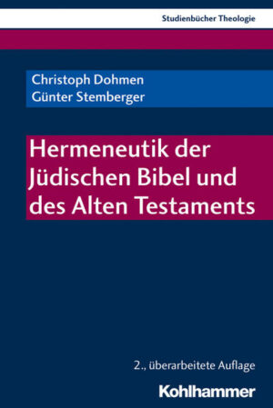 The closest connection between Jews and Christians probably lies in the fact that they share a common scriptural basis. All of the books of the Hebrew Scriptures (Tanach) are included in the ?Old Testament= of the Christian Bible. However, the history of Judaism and Christianity shows that the same books are understood and interpreted quite differently in each of the separate contexts. The new edition of this book emphasizes common ground and differences in understanding and interpretation and takes up the intensive hermeneutic debate that has been taking place over the last 20 years. This includes new findings on interrelationships between Judaism and Christianity in the first few centuries after Christ, as well as advances in Christian&Jewish dialogue. Special attention is given to the reorientation of the relationship with Judaism based on the Second Vatican Council, which led to a new understanding of the Old Testament in Catholic theology.