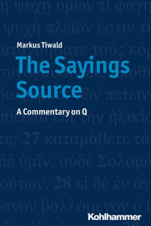 The so-called "Sayings Source" ("Q") contains traditions that can be found in the narrative gospels of Matthew and Luke. Situated within both early Judaism and the burgeoning Jesus movement, the sayings waver somewhere between the historical Jesus and the Christian communities. Following the reconstructed text of the "Critical Edition of Q", Tiwald brings a new study on the narratology of Q as a coherent attempt to answer the question: Who is Jesus?
