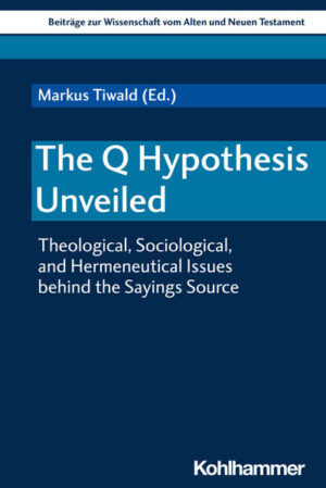 The essays collected in this volume are the proceedings of an international conference on the Sayings Source Q held in Essen, Germany in August 2019. The scholars contributing to this volume generally support the Q hypothesis. Nevertheless, they want to submit their own conceptions to scrutiny. Especially the question as to whether Q scholars are driven by unscholarly projections or prejudices was the subject of debate. Sometimes also exegetes follow trends and fashion. Therefore, the central topic of this volume is a critical self-reflection on the hermeneutical options (and perhaps also biases) in Q Research.