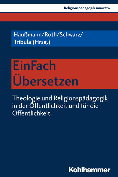 Welche Rolle spielt die Theologie und Religionspädagogik in der und für die Öffentlichkeit? Öffentliche Theologie und Öffentliche Religionspädagogik fokussieren auf Gesellschaft und Gemeinwohl. Eine Herausforderung besteht hierbei in der Übersetzung der Prämissen, Inhalte und Anliegen zwischen Theologie wie Religionspädagogik und der Gesellschaft. In der vorliegenden Festschrift für Prof. Dr. Manfred L. Pirner werden deshalb Begriff und Aufgabe der Übersetzung kritisch und mehrperspektivisch reflektiert: Evangelische, katholische, muslimische und jüdische Perspektiven tragen ebenso zur Erhellung des Übersetzungskonzeptes und damit der Öffentlichkeitsfunktion von Theologie und Religionspädagogik bei wie intra-, interdisziplinäre und internationale.