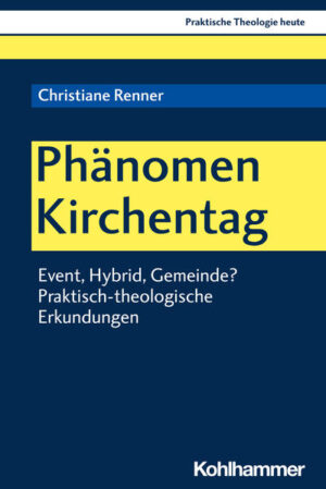 Ist der Deutsche Evangelische Kirchentag als Phänomen "Kirche" und wie ereignet sich dieses Kirchesein? Ein multiperspektivischer und multimethodischer, empirisch informierter Zugang ermöglicht es, das Phänomen in seiner Komplexität zu erfassen und so die Ergebnisse anschlussfähig für kirchentheoretische Reflexionen zu machen. Die Gestalt von Kirche während der Veranstaltung von Kirchentagen kann als ereignishaft bezeichnet werden, wobei der performative Aspekt mit der hohen Erlebnisdichte besonders hervortritt. Der Band widmet sich darüber hinaus der zeitlich, räumlich und material besonders gekennzeichneten Gestalt von Kirchentagen und bezieht die Ergebnisse auf gemeindetheoretische Reflexionen. Kirchentage eröffnen durch ihre fluide Form von Gemeinde einen ganz eigenen Bildungs-, Erlebnis- und Begegnungsraum.