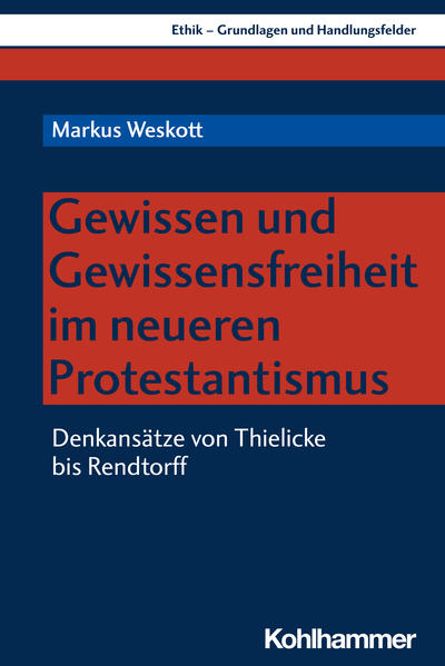 Der Protestantismus in der Bonner Republik rückt aktuell zunehmend in das Interesse theologischer Forschung. Markus Weskott untersucht systematisch-theologisch und ethisch fokussiert die Reflexionen zu Gewissen und Gewissensfreiheit protestantischer Theologen (Thielicke, Trillhaas, Wolf sowie Ebeling und Rendtorff). Angesichts der Pluralität der Gesellschaft und der Gewissensverständnisse wird über die theologische Binnenperspektive hinaus das Verhältnis zu nichtprotestantischen, nichtchristlichen und nichtreligiösen Konzeptionen thematisiert und nach dem Verhältnis zur grundrechtlichen Gewissensfreiheit gefragt. Abschließend skizziert der Band Grundlinien für eine Fortschreibung des protest. Gewissensverständnisses im Spannungsfeld von grundrechtlicher Gewissensfreiheit und religiöser Gewissensbefreiung.