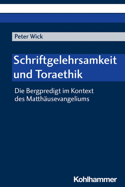 In den Beiträgen zum Matthäusevangelium zeigt Peter Wick, wie eine konsequente historische Verortung im jüdischen Kontext, insbesondere die Nähe zum späteren rabbinischen Judentum, für ein Verständnis des Evangeliums fruchtbar wird. Der Fokus auf die Lehre Jesu, insbesondere auf die Bergpredigt, die besondere Stellung, die der Tora dabei zuteilwird, und die theologische Durchdringung der Gegenwart unter Rückgriff auf die heiligen Schriften Israels erweisen den Verfasser des Matthäusevangeliums als jüdischen Schriftgelehrten. Neben diesem historischen Blickwinkel scheut Wick es dabei nicht, auch Gegenwartsfragen von den biblischen Texten her zu beleuchten.