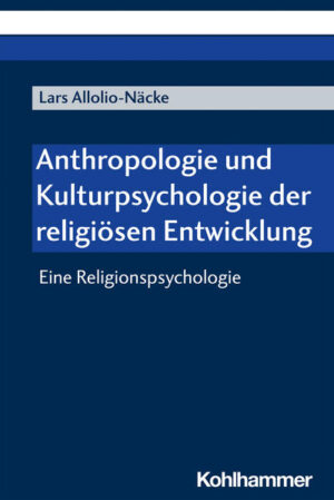 The psychology of religion is mostly practised in Germany in the field of practical theology and religious education, and does not represent an independent subdiscipline of psychology. Theories of religious development are therefore often influenced by their theological context. In this volume, Allolio-Näcke examines common models of religious development from a psychological perspective and, for the first time in 40 years, outlines a distinct cultural-psychological theory of religious development. The volume concludes with the presentation of a historical framework that traces the emergence of the psychology of religion and situates it within the scientific canon.