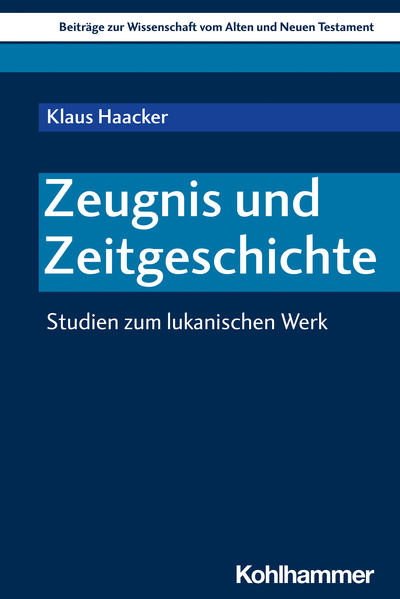 Die Apostelgeschichte des Lukas ist ein Schlüsseltext zum Verständnis des Christentums. Ohne sie hätten wir keine Quellen über die ersten Jahrzehnte der Kirchengeschichte. Darum findet sie auch bei Profanhistorikern Beachtung. Als Literatur betrachtet ist sie aber nur eine Fortsetzung des Lukasevangeliums. Dessen Prolog (Lk 1,1-4) setzt Vorzeichen vor das ganze Werk. Die vorgelegten Studien erhellen die politischen Rahmenbedingungen und geographische Fragen der Ausbreitung der Jesusbewegung bis nach Rom. Besondere Beachtung finden grundsätzliche Probleme dieser "Mission" und unterschiedliche Konflikte mit Gegnern und Behörden. Kritische Anfragen an die Forschungsgeschichte betreffen u. a. die Datierung und die Beurteilung der Reden, die Lukas verschiedenen Sprechern zuschreibt.