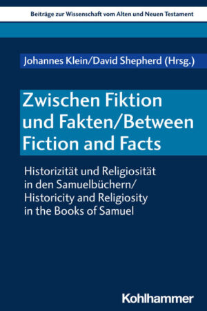 Der Band versammelt deutsch- und englischsprachige Beiträge der Samuel-Session des IOSOT-Kongress in Zürich 2022. Damit steht er in einer jahrzehntelangen Tradition des Forschungsaustausches zu den Samuelbüchern, der sich nicht zuletzt mit dem Namen von Walter Dietrich verbindet. Die AutorInnen sind ausgewiesene Fachleute aus der ganzen Welt: Hannes Bezzel, Walter Dietrich, Stephen Germany, Rachelle Gilmour, Jeremy Hutton, Johannes Klein, Cha-Yong Ku, Mahri Leonard-Fleckman, Yigal Levin, Ilse Müllner, Thomas Naumann und David Shepherd.