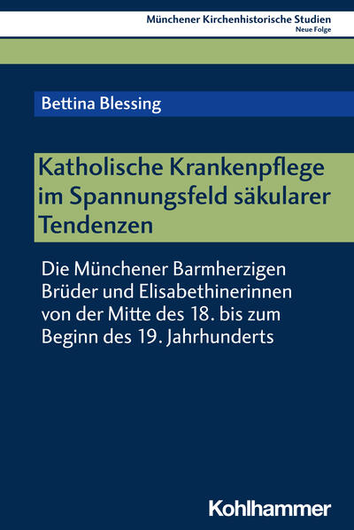 Am Beispiel zweier Orden zeigt die vorliegende Studie die Entwicklung von Krankenpflege im Spannungsfeld zwischen dem aus dem eigenen Selbstverständnis rührenden Auftrag, Armen und Kranken wie Christus selbst zu begegnen, und dem zunehmenden Einfluss des Staates, der im Zuge der Säkularisation zur Schließung vieler Konvente führte. Dabei kommen so unterschiedliche Aspekte wie die individuelle Motivation der Ordensleute, Wege des medizinischen und pflegerischen Wissenserwerbs und -transfers zwischen Kloster und Welt, aber auch das Ansehen der Ordensleute in der nichtklösterlichen Öffentlichkeit zur Sprache. Der Schwerpunkt der Arbeit liegt auf der Darstellung der Alltagswelt in den Spitälern und Konventen. Der Band endet mit einer Analyse ihrer Schließung und Wiedereinführung zu Beginn des 19. Jahrhunderts.