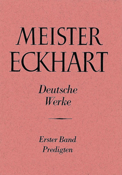 Inhalt: Vorwort Einleitung 1. Abteilung: Durch die "Rechtfertigungsschrift" als echt bezeugte Predigten 2. Abteilung: Durch Übereinstimmung mit Predigten des "Opus sermonum" als echt erwiesene Predigten Neuhochdeutsche Übersetzung der Predigten 1-24 Indizes Es handelt sich um einen Nachdruck der 1. Auflage von 1958.