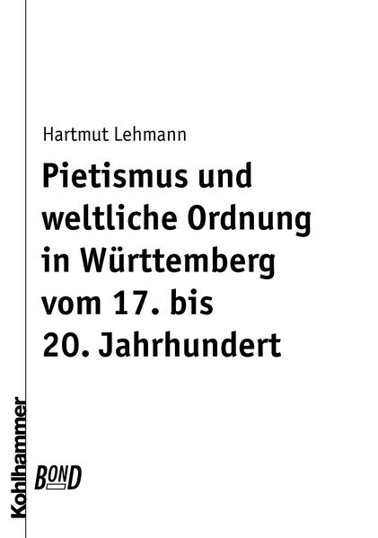 Dieses Buch erhalten Sie als BonD-Ausgabe der Originalausgabe von 1969. Dabei handelt es sich um einen Nachdruck des vergriffenen Originaltitels-hergestellt auf Bestellung, mit einem hochwertigen Digitaldruckverfahren. Lehmann verdeutlicht das Wesen des Pietismus an der Durchdringung allgemeiner, politischer, wirtschaftlicher, sozialer und kultureller Gegebenheiten mit pietistischem Gedankengut. Gerade in seiner Wechselwirkung zur weltlichen Ordnung und Geschichte hat er gleichzeitig einen Beitrag zur württembergischen Landesgeschichte geschrieben. Rezension: ... ein ungewöhnlich fesselndes und lehrreiches Werk. (Deutsches Pfarrerblatt)