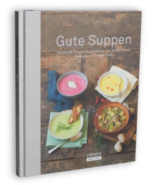 Suppen stehen heute wieder hoch im Kurs. Das neue Kochbuch aus der Edition „Welt der Frau“ widmet sich der Suppe in all ihren Facetten. 69 Rezepte bekannter Köchinnen und Köche führen reich bebildert durch das Suppenjahr, begleitet von Anekdoten und Geschichten rund um die vielfältige „Löffelspeise“, die der Beginn und die Mutter aller Kochkunst ist.