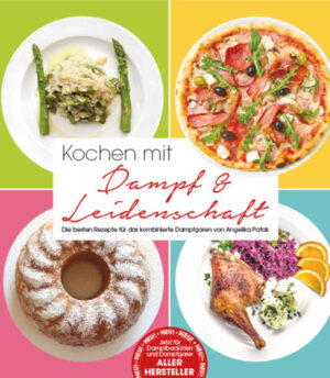 Kochen mit Dampf & Leidenschaft  Angelika Patak ist passionierte Köchin, diplomierte Ernährungsvorsorgeexpertin und leitet seit Jahren Kurse zum Kochen mit dem Dampfgarer.   Wie man auf diese Weise die schmackhaftesten Speisen zubereitet und gleichzeitig gesund kocht, zeigt sie in diesem reich bebilderten und leicht verständlichen Kochbuch, das auch wertvolle Tipps liefert.  2. Auflage: Jetzt für Dampfbacköfen und Dampfgarer aller Hersteller