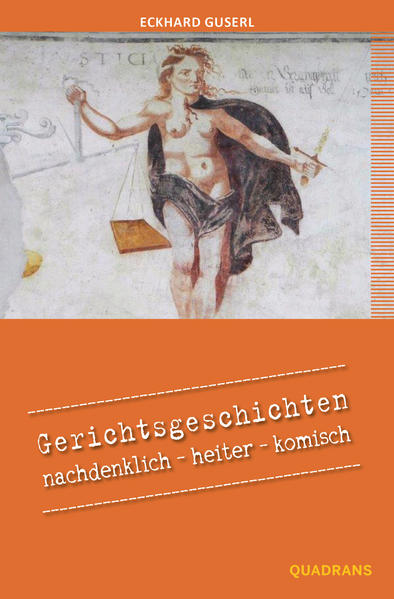 Eckhard Guserl aus Tollet bei Grieskirchen war mehrere Jahre auch als Pflichtverteidiger für einige Anwaltskanzleien tätig.Mit diesem Buch gibt er Einblicke in ernste, komische und lustige Sachverhalte. Nicht aufsehenerregende Kriminalfälle und ungelöste Rätsel stehen im Mittelpunkt dieses Buches. Es geht vielmehr um den abwechslungsreichen Alltag im Gerichtssaal und um die Geschichten hinter den Menschen.Die Geschichten beruhen auf wahren Gerichtsfällen. Sie sind oft zum Schmunzeln, machen nachdenklich und lassen manchmal sogar tiefes Mitgefühl aufkommen. Dabei wird jedoch nie mit dem erhobenen Finger auf die Angeklagten gezeigt, sondern ihre Situation sehr behutsam dargestellt.